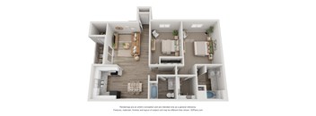 Crown Point 2 Bed 2 Bath at Desert Bay Apartments, Laughlin, Nevada