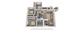 Crown Point 3 Bed 2 Bath at Desert Bay Apartments, Laughlin, NV