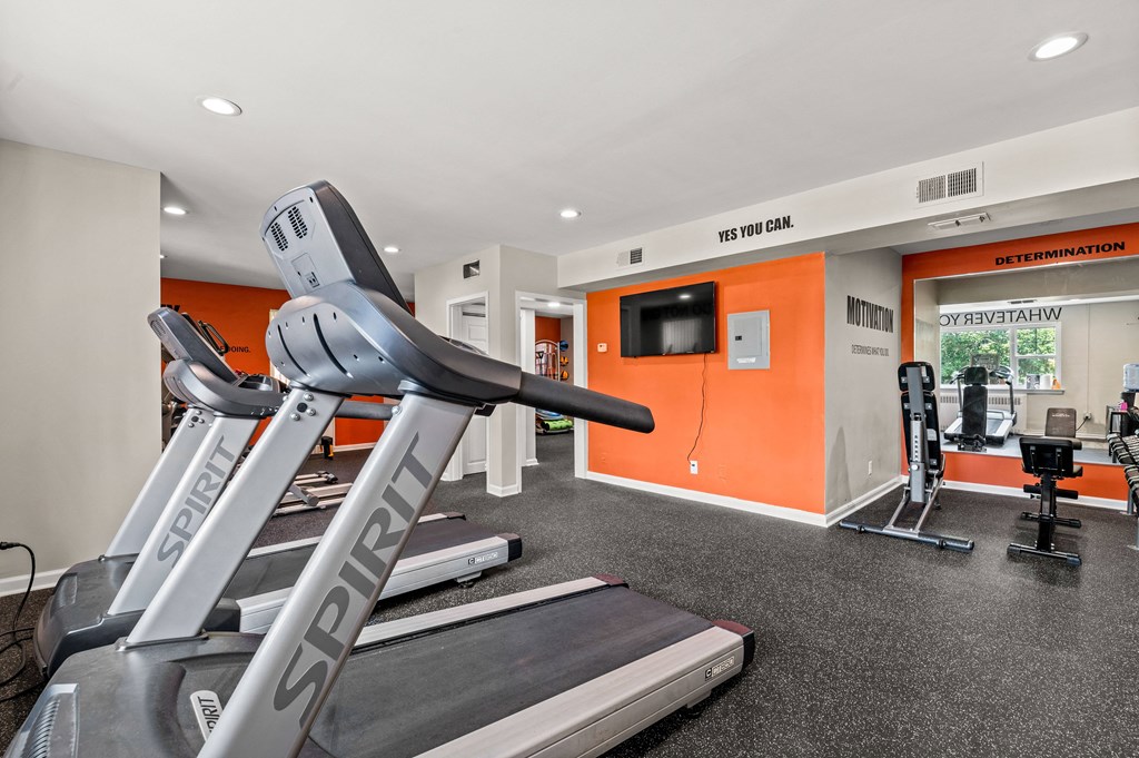 The gym at Hampton Gardens, Missouri, 63139