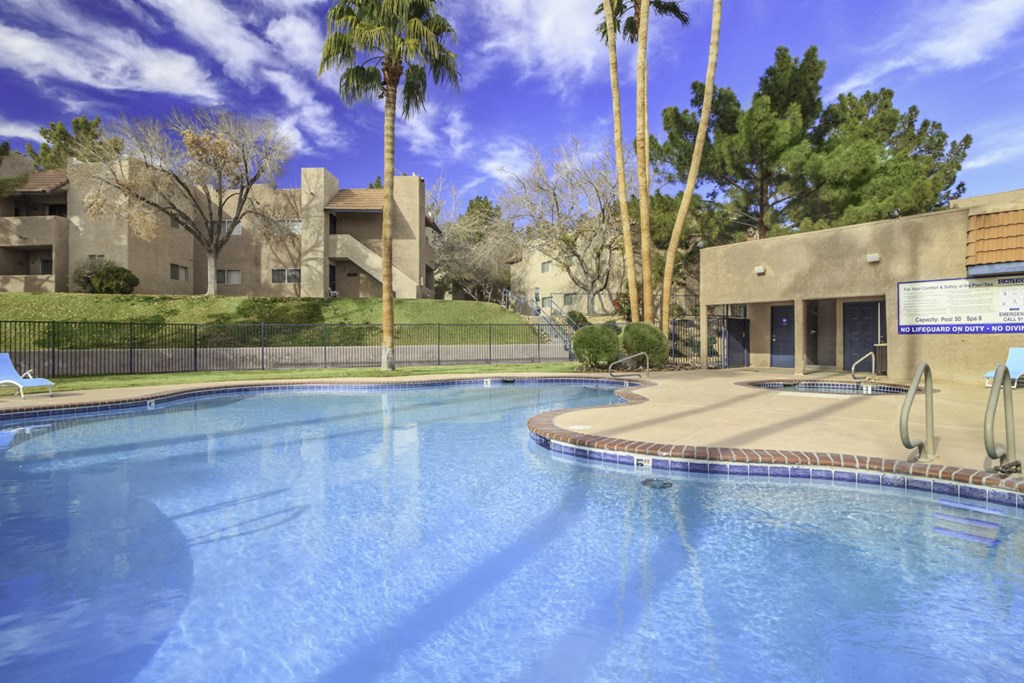 pool at Desert Bay Apartments, Laughlin
