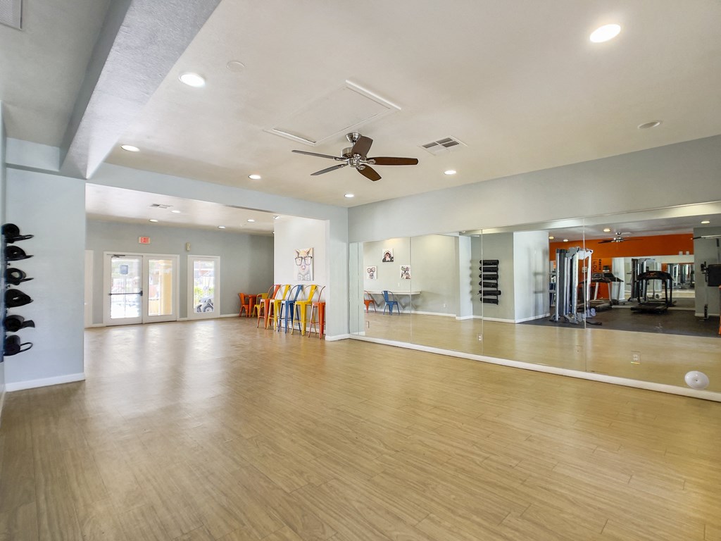 Exercise Room at Valencia Park, Phoenix, Arizona, 85008