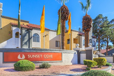 Entrance View at Sunset Cove Apartments, Nevada, 89142