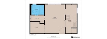 Studio 1 bath B at Mariposa Willows Apartments, Los Angeles, 90004