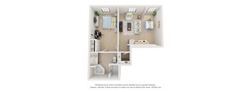 J1_Jacuzzi Floor Plan at Vision on Lombard, Maryland, 21201