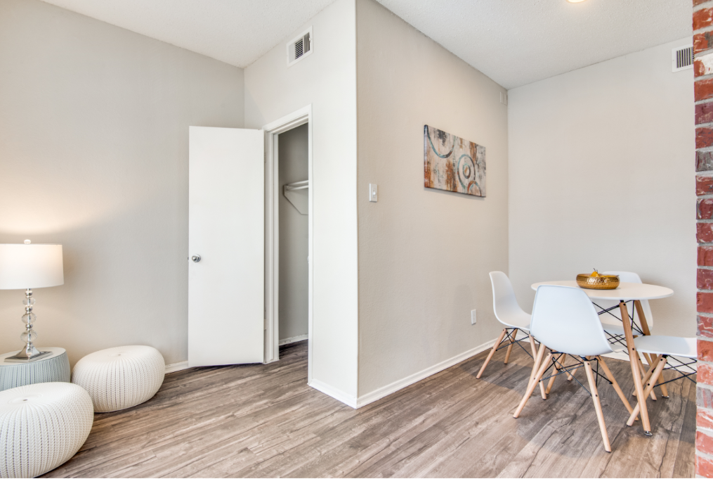 Classic Living Room Design at Foxborough Apartments, Irving, TX, 75061