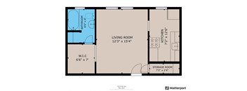 Studio 1 bath at Normandie Summit Apartments, California