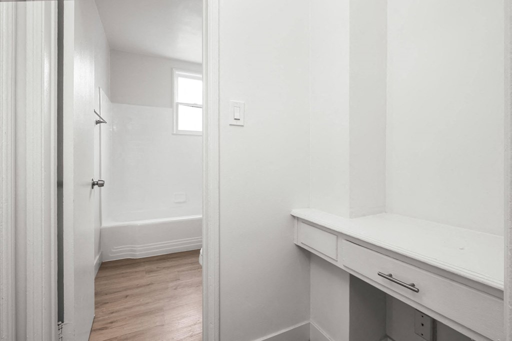 Bathroom Sink at Normandie Groves, California 