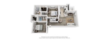 Bella Floor Plan at Village Park, Florida