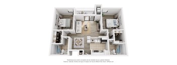 Belvedere Floor Plan at Village Park, Orlando