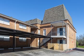 Garage Available at Bellaire Oaks Apartments, Houston, Texas