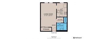 Studio 1 bath at Westmore Manor Apartments, Los Angeles, CA, 90020