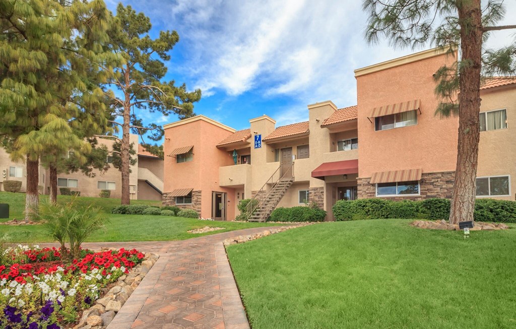 leasing entrance at Desert Bay Apartments, Laughlin, Nevada
