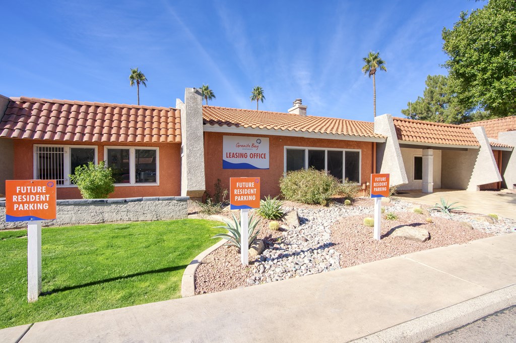 leasing entrance at Granite Bay, Phoenix, Arizona, 85023