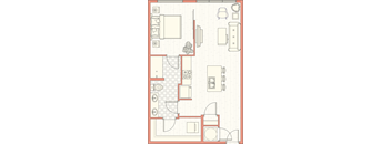 A1 - 1 Bed 1 Bath