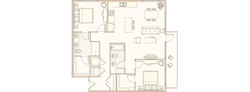 B2 - 2 Bed 2 Bath