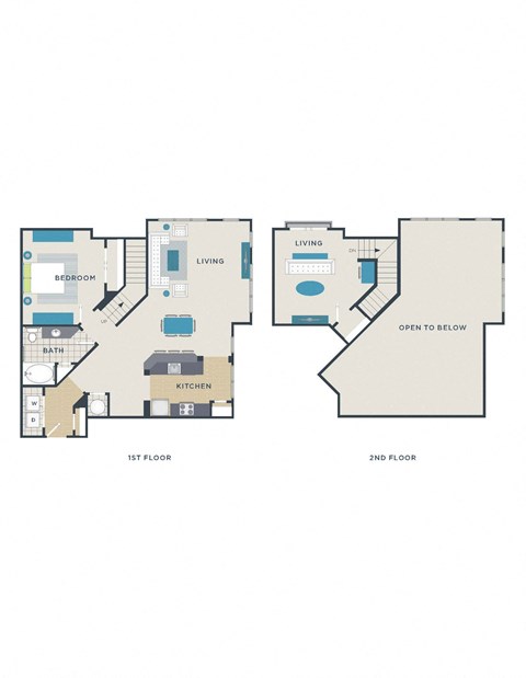1 bedroom floor plan  the residences at city center apartments
