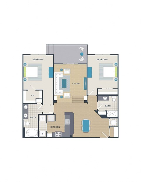 a floor plan of 384 sq ft
