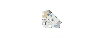 3 bedroom floor plan apartments for rent