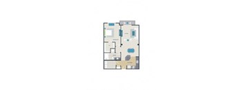 0 for the 2x2 roommate floor plan with closet 0677 floor plans