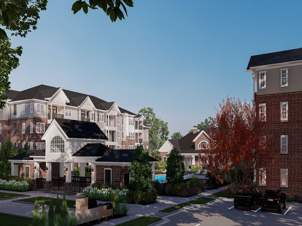 bocce ball court view