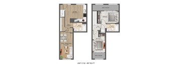 Floor Plan unit C 132