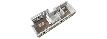 1 Bedroom | 1 Bath | Plan C