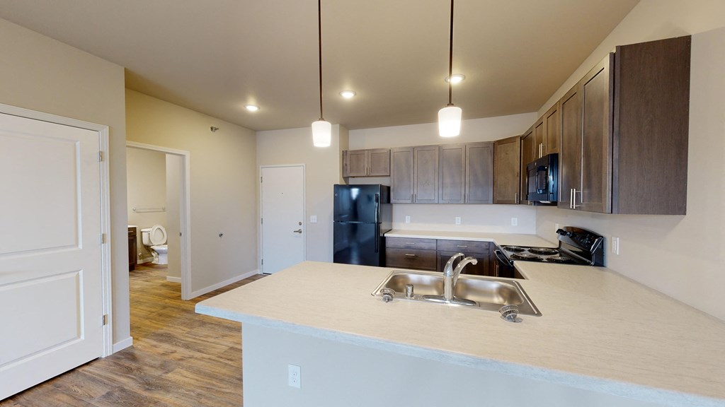 1 Bdrm  Apartment |  at 5th Ward | Kitchen