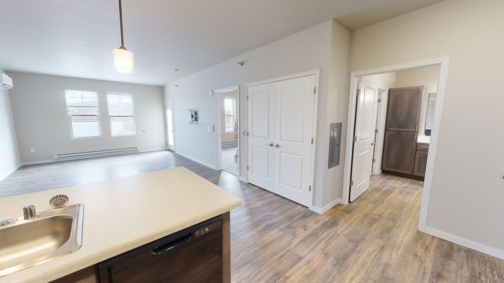 1 Bdrm  Apartment |  at 5th Ward | Kitchen View