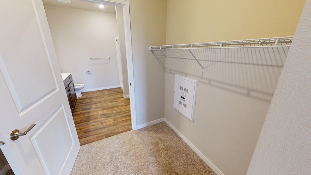 1 Bdrm  Apartment |  at 5th Ward | Closet