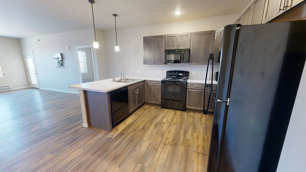 2 Bdrm  Apartment |  at 5th Ward | Kitchen