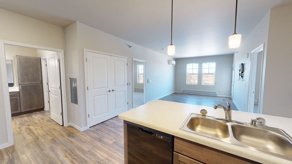 2 Bdrm  Apartment |  at 5th Ward | Kitchen View