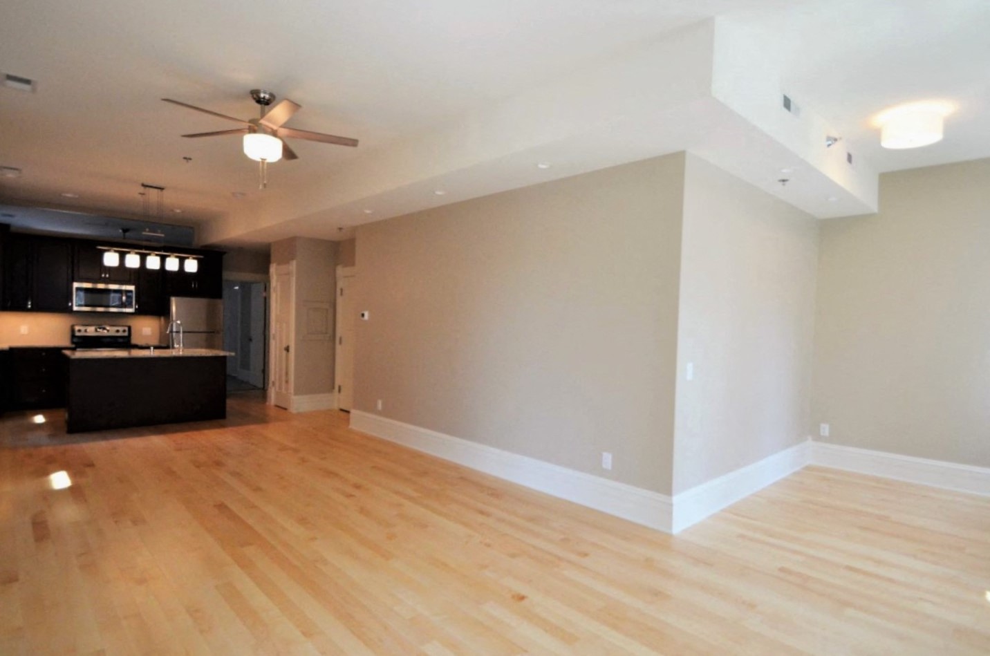 Apartment 201 | 1 BR | Kitchen | Stainless Steel Appliances | Three Sixty Real Estate