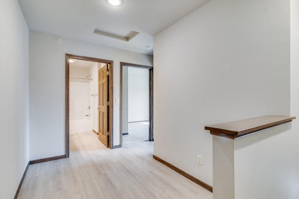 Townhome Hallway |  at 5th Ward | Three Sixty