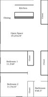 2 BR|1B Apartment | Three Sixty | River Falls 2BR|1B Falls Apt | River Falls