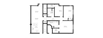 3 BR Floor Plan | Great River | Onalaska