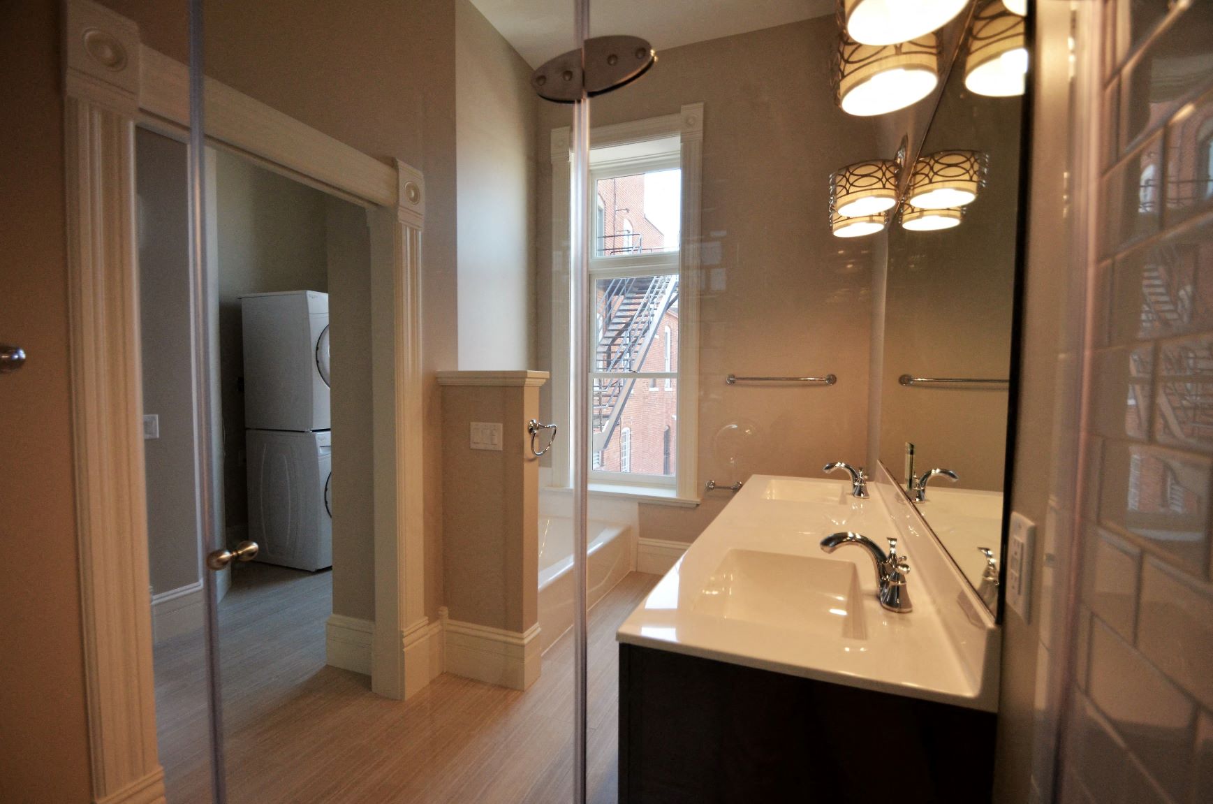 Apartment 301 | 1 BR | Bathroom | Double Sinks | Three Sixty Real Estate