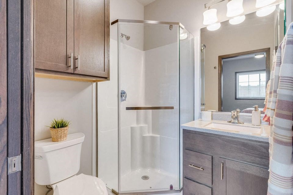 2 Bdrm Townhome Bathroom |  at 5th Ward | Three Sixty