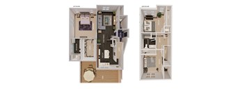 3Bedroom|2Bath Townhouse | River Falls | Three Sixty