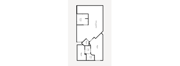 413 Jay St. #301 Floorplan