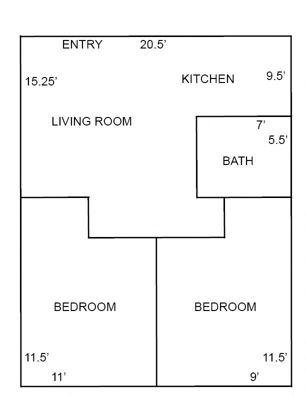 414 N 11th St Floor Plan