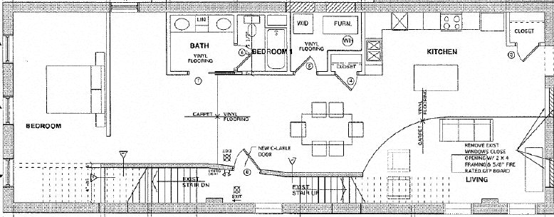 1BR1B Apartment  Downtown La Crosse Three Sixty