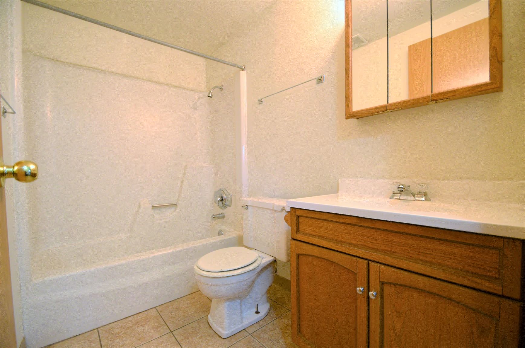 2 BR | 1 Bath | Bathroom | Three Sixty Real Estate