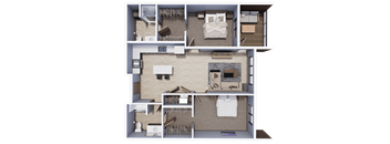 2 Bedroom Large Corner | Archway