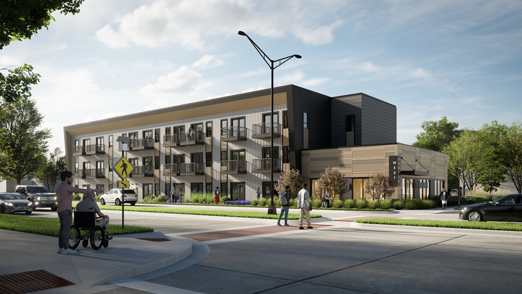 Badger West Exterior Rendering