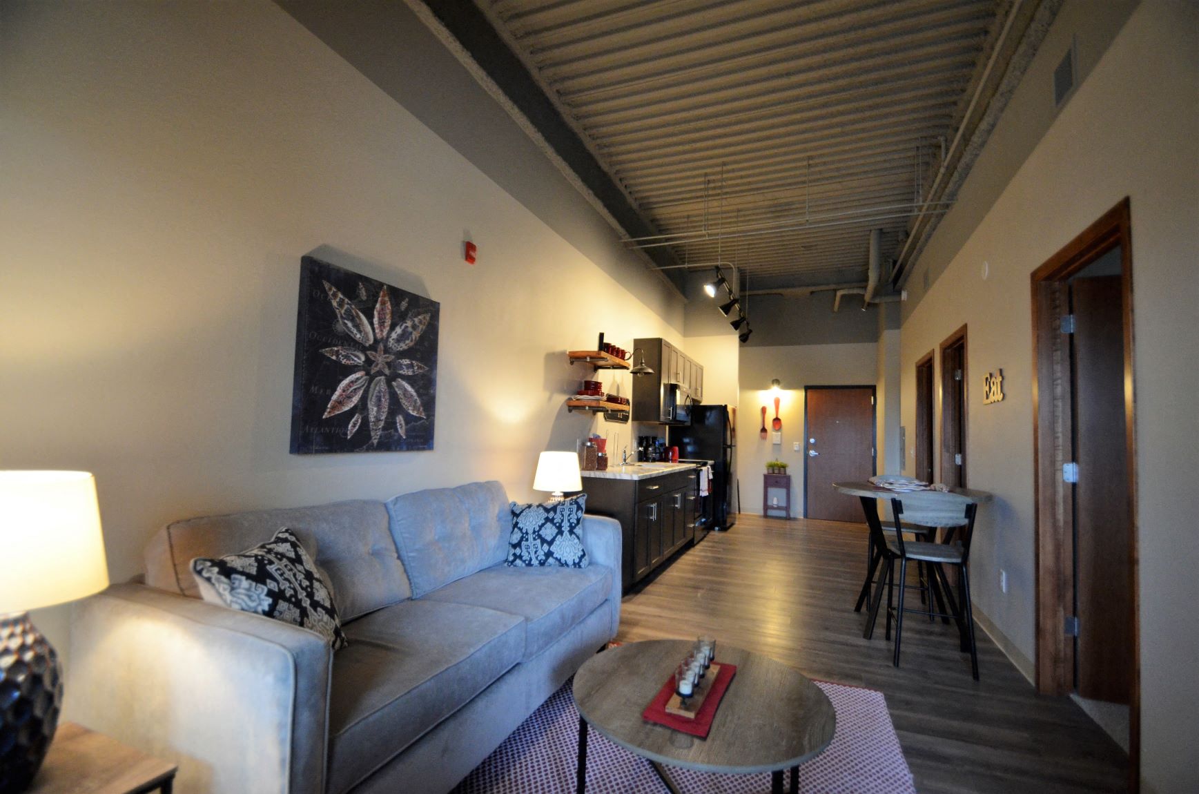 Hub | 1 & 2 BR | Living Area | Three Sixty Real Estate