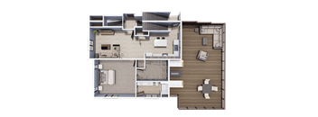 3 Bedroom Townhome 2 Floors | Archway Residences