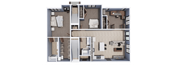 C & C Residences | One Level 3 Bedro