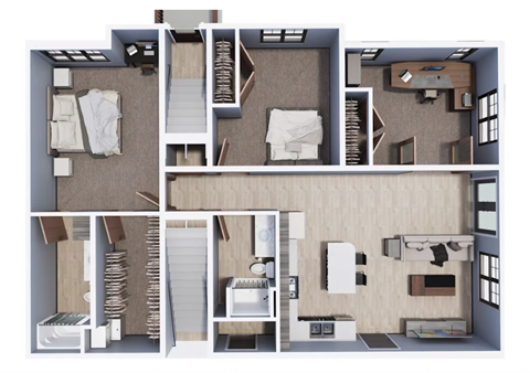 C & C Residences | One Level 3 Bedroom