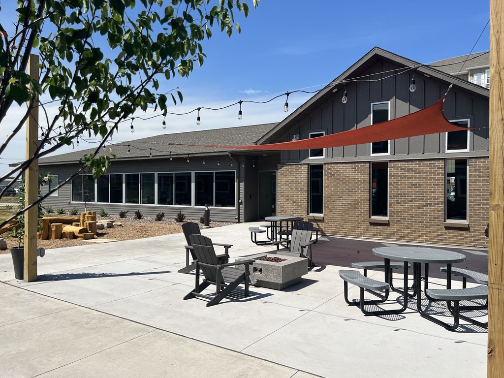 Outdoor Patio at 5th Ward