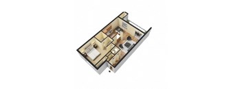 One Bedroom One Bath